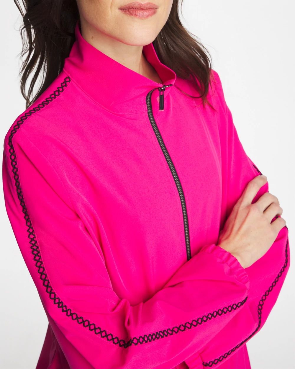 Zenergy® UPF Lattice-Trim Jacket