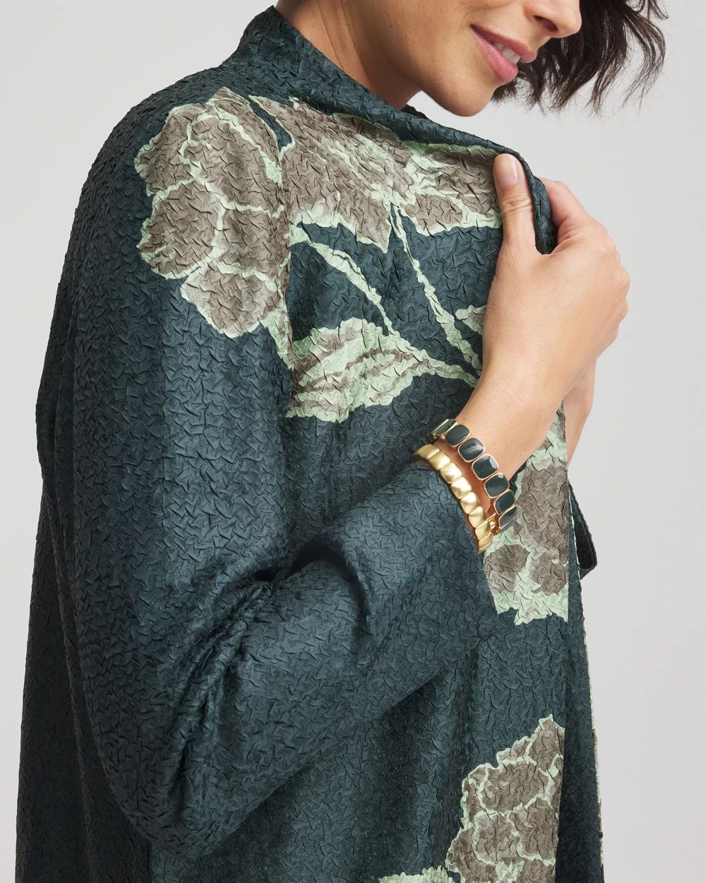 Travelers™ Collection Artisanal Crushed Reversible Jacket click to view larger image.