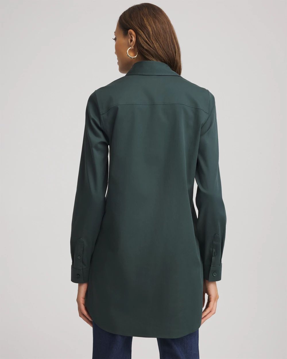 No Iron™ Long-Sleeved Tunic click to view larger image.