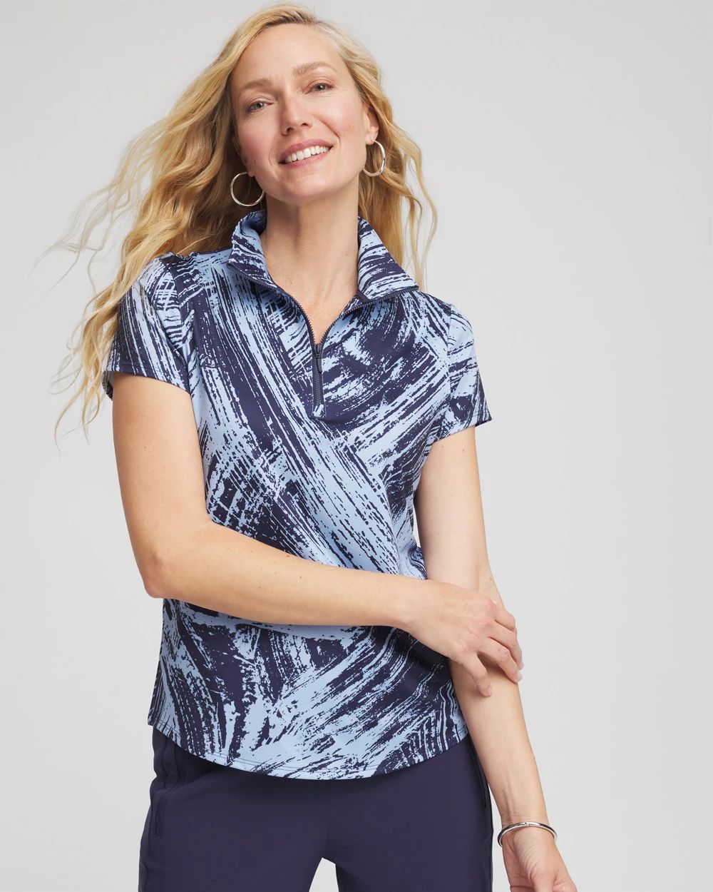 Zenergy® UPF Sketch Half Zip