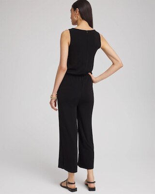 Petite Travelers™ Tie Waist Jumpsuit click to view larger image.