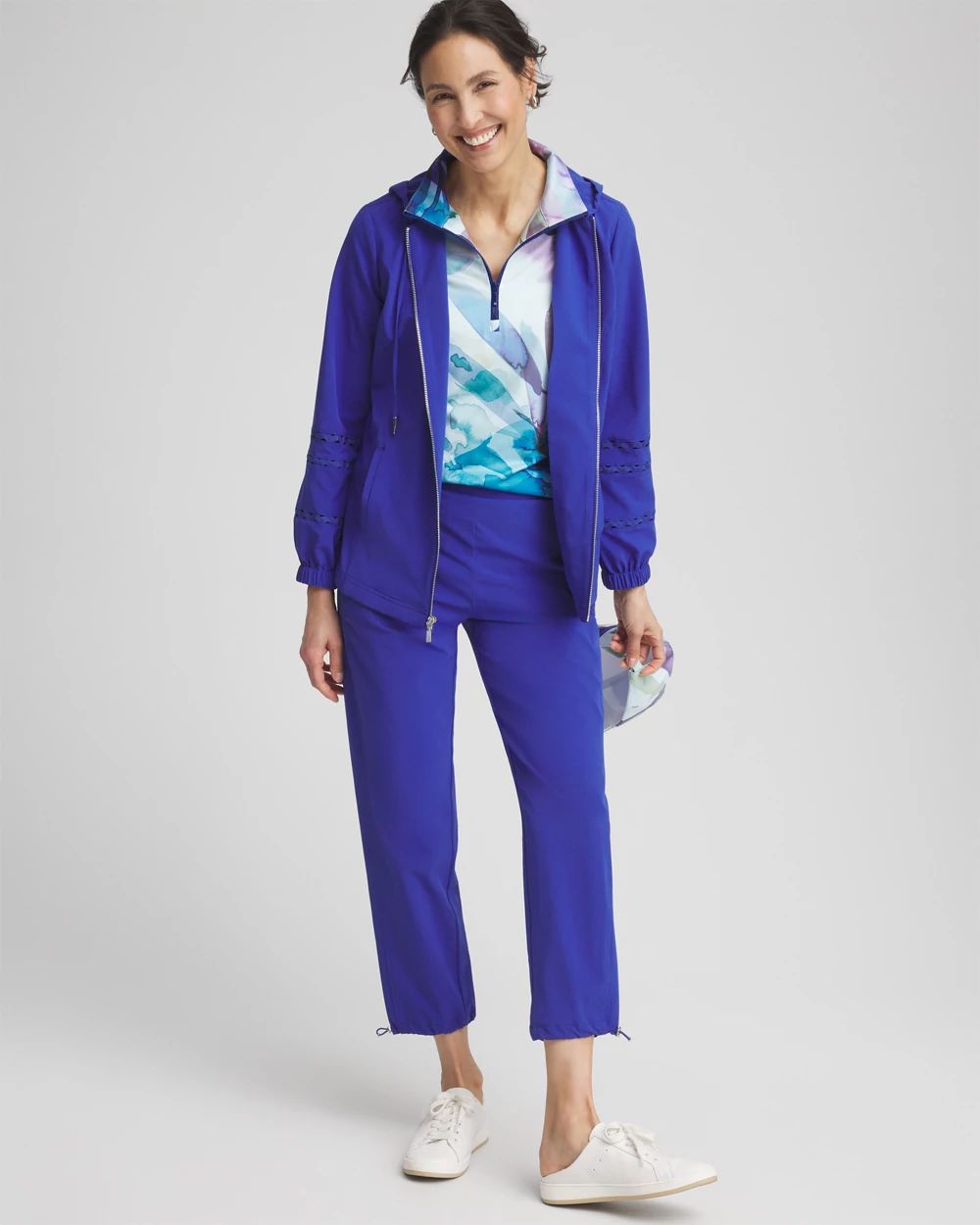 Zenergy® UPF Ric Rac-Trim Neema Jacket click to view larger image.