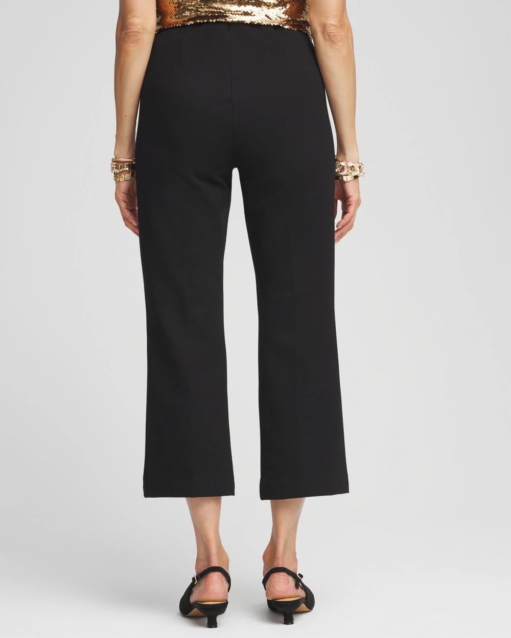 Juliet Feathers Kick Flare Pants click to view larger image.