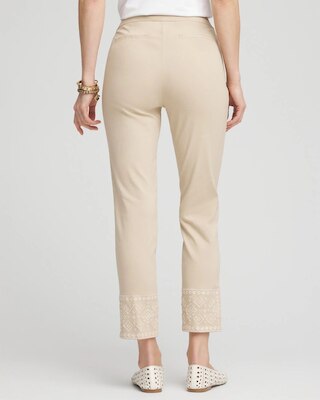 Brigitte™ Embroidered  Ankle Pants click to view larger image.