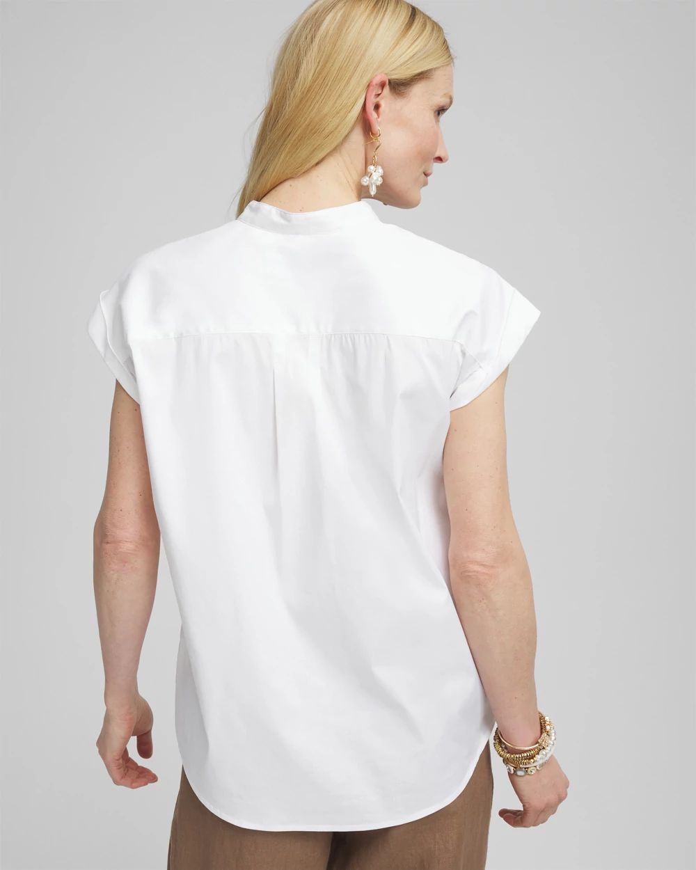 Poplin Patch Pocket Shirt