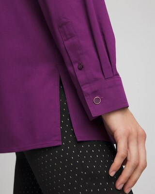 No Iron™ Novelty Button Tunic click to view larger image.