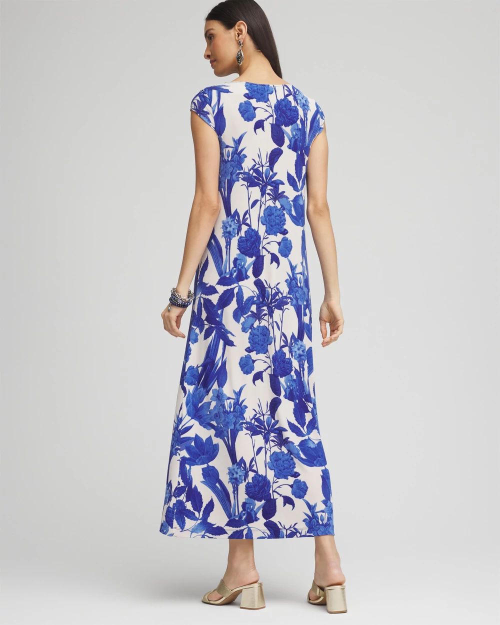 Travelers™ Cowl Neck Maxi Dress click to view larger image.