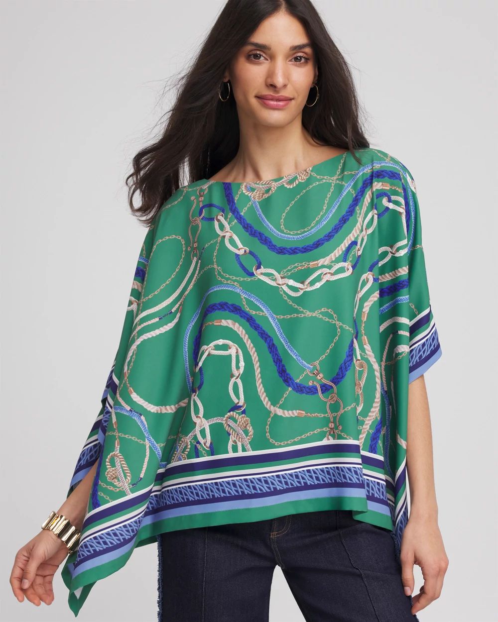Rope Relic Poncho click to view larger image.