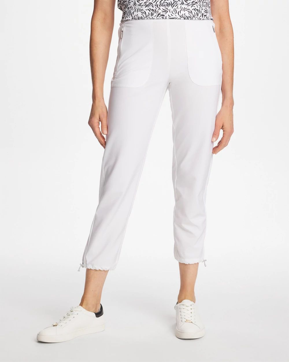 Zenergy® UPF Rib Mix Cropped Pants