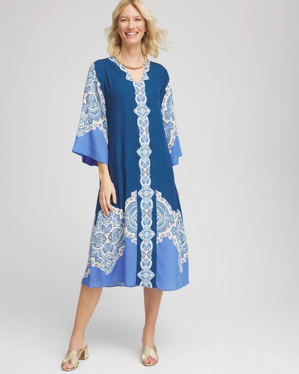 Kaftan Midi Dress