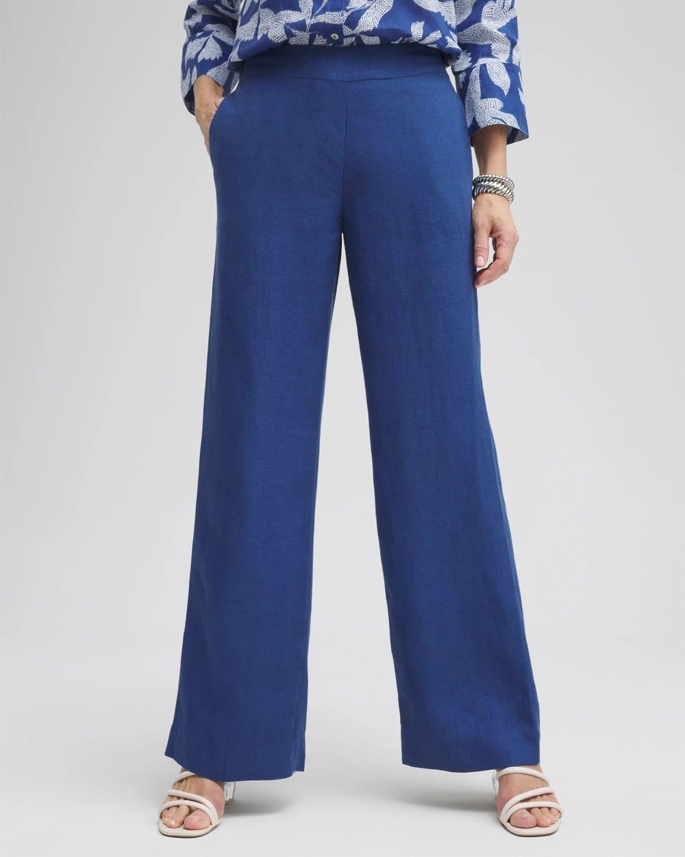 Linen Trouser Flare Pants