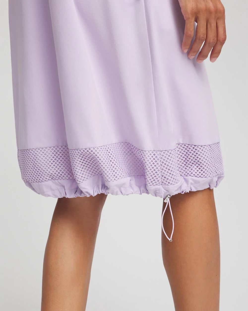 Zenergy® UPF Mesh-Trim Bungee Dress click to view larger image.