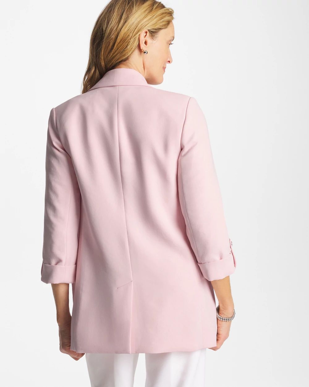 Boyfriend Crepe Blazer click to view larger image.