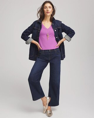 Touch of Cool™ V-Neck Layering Tee click to view larger image.