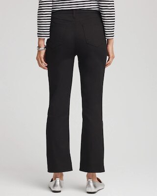 Cropped Girlfriend Kick-Flare Jeans click to view larger image.