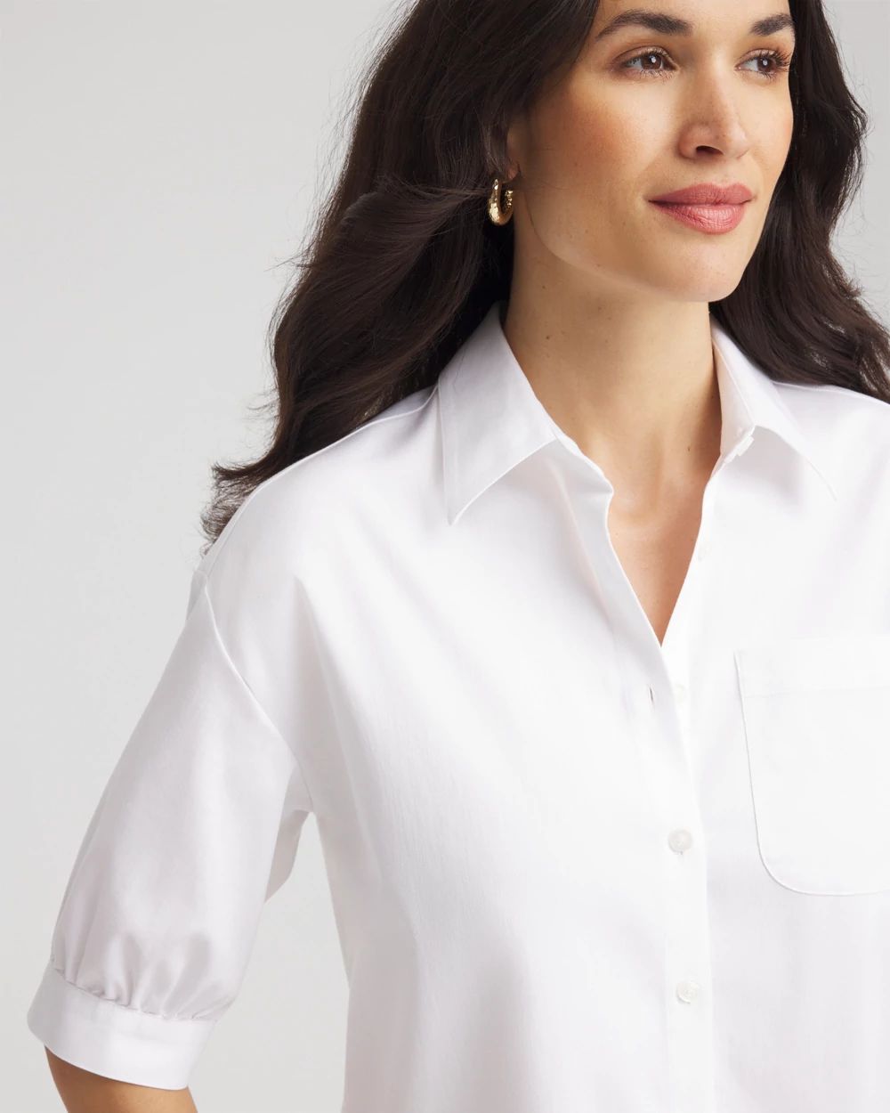 No Iron™ Short-Sleeved Shirt click to view larger image.