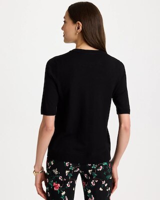 Ella Crewneck Pullover Sweater click to view larger image.