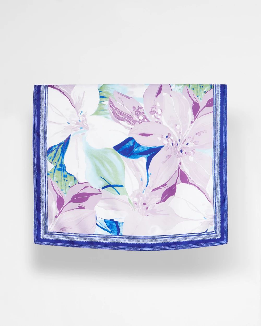 Island Flowers Square Neckerchief