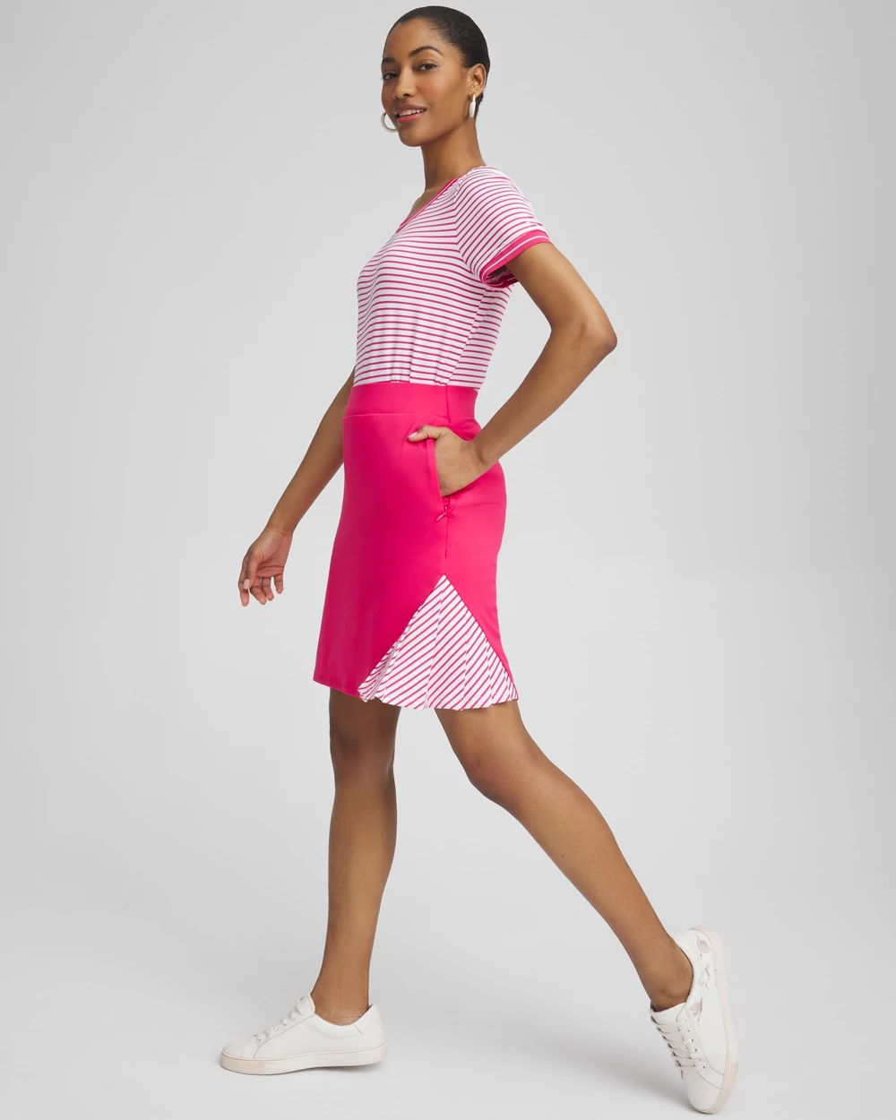 Zenergy® UPF Knit Side Pleat Skort