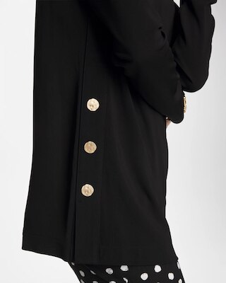 Matte Jersey Button Tunic click to view larger image.