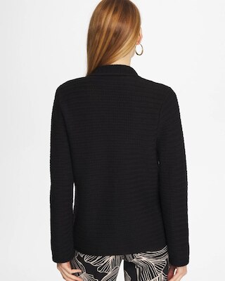 Textured Stitch Detail Cardigan click to view larger image.