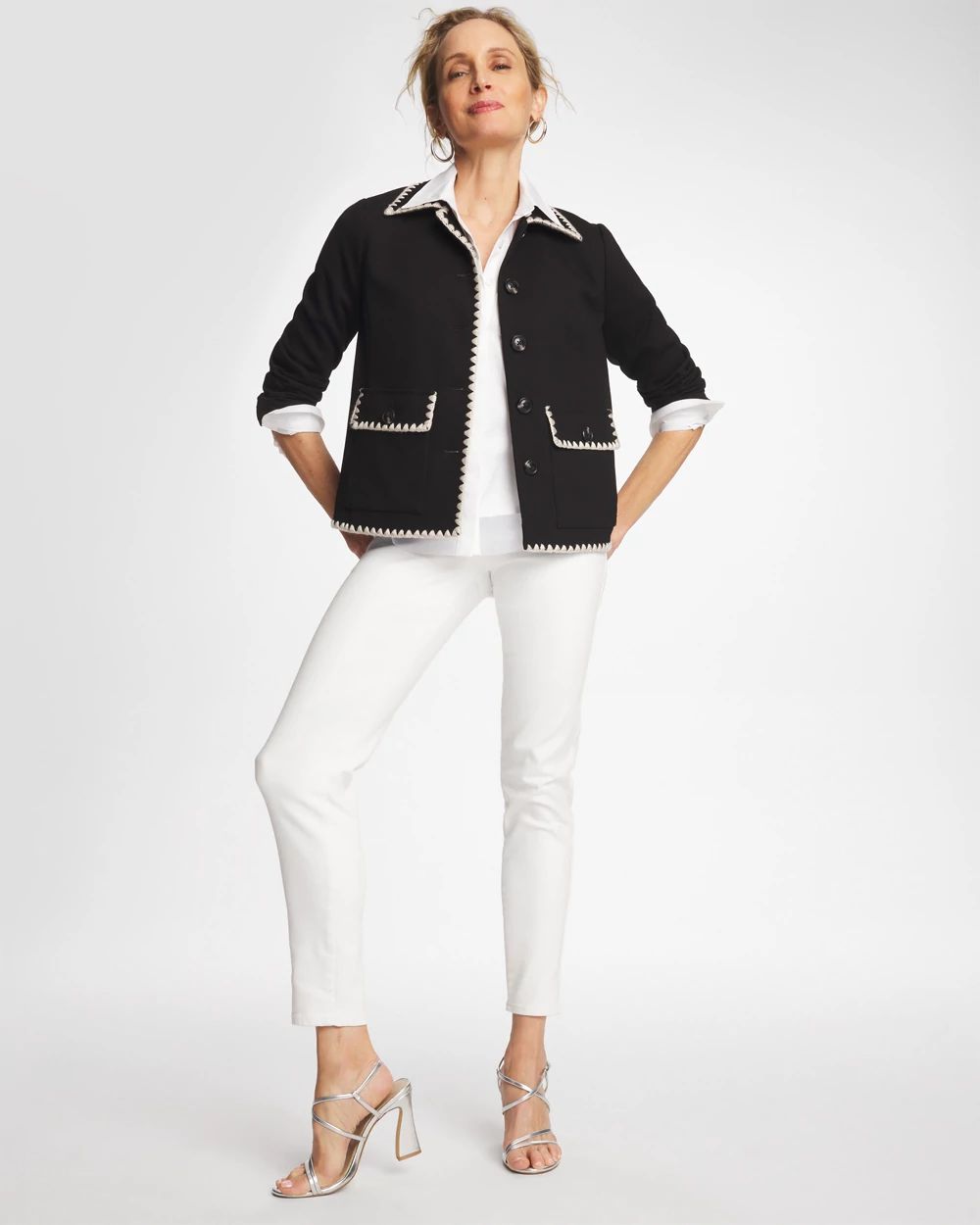 Pull-On Ankle Jeggings click to view larger image.