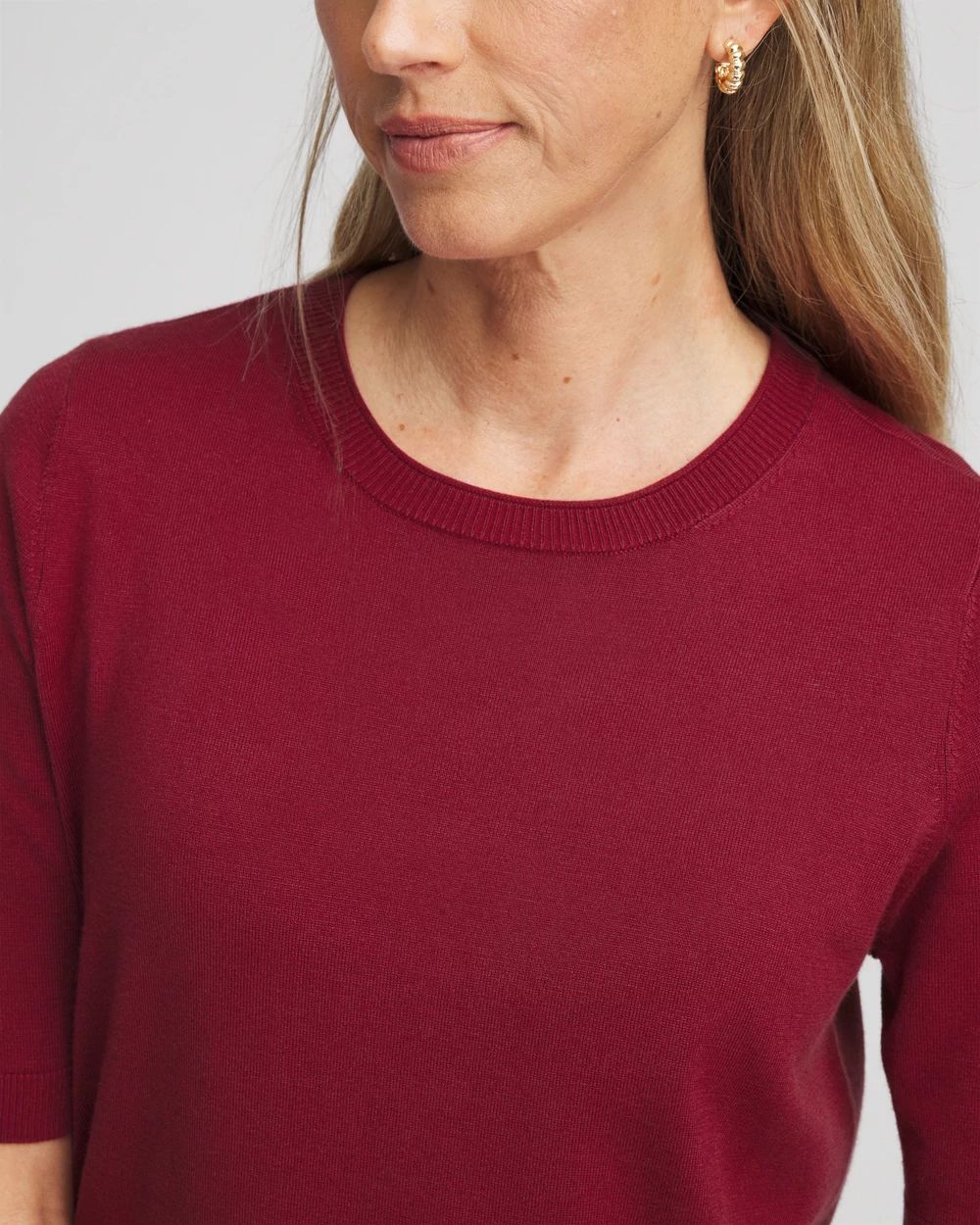 Ella Crewneck Pullover Sweater