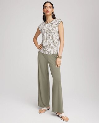 Travelers™ Knit Wide-Leg Pants click to view larger image.