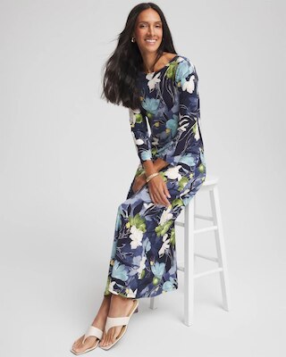 Dance Boatneck Column Maxi Dress click to view larger image.