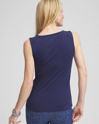Contour Cotton™ Square Neck Tank click to view larger image.
