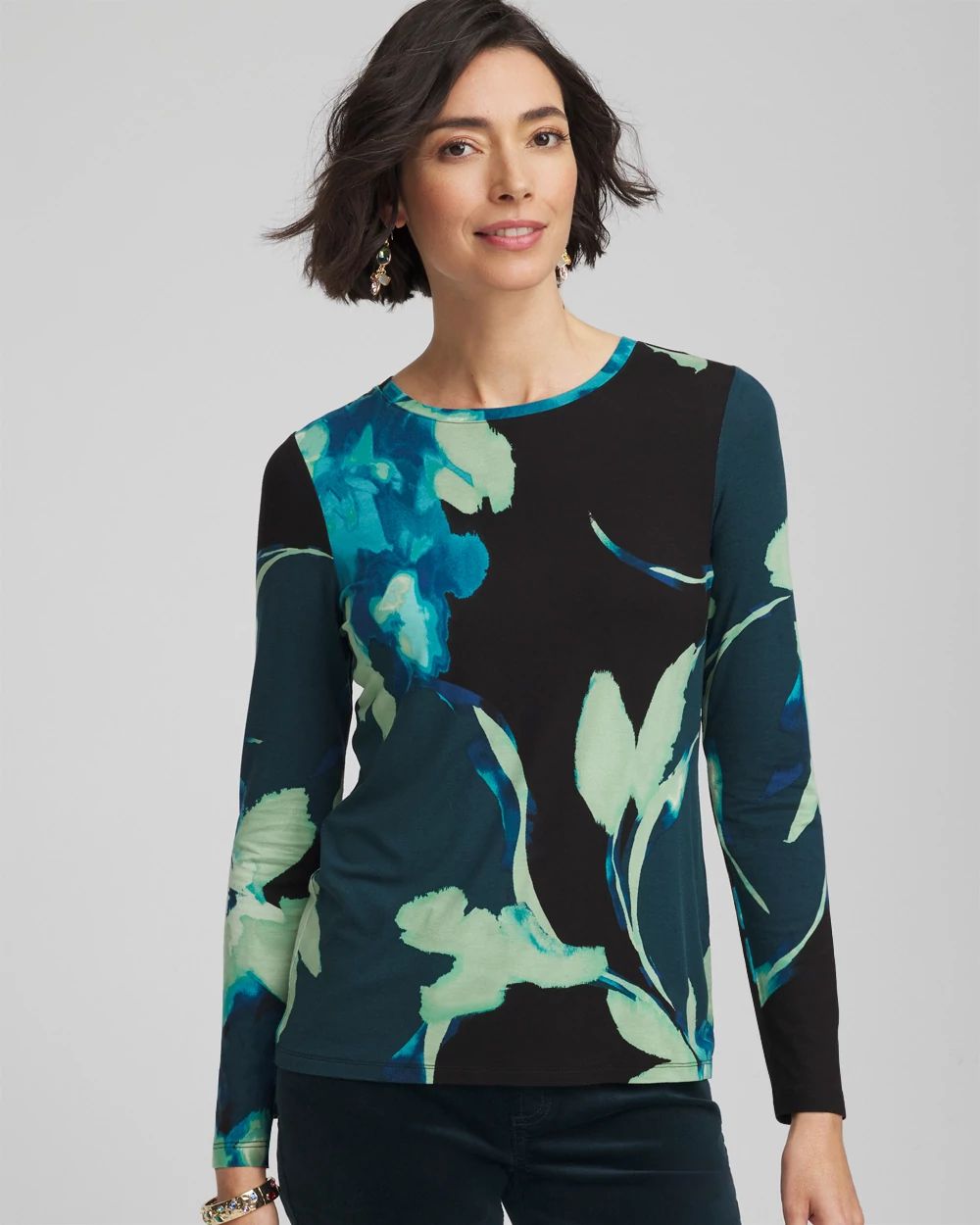 Touch of Cool™ Crewneck Layering Tee.