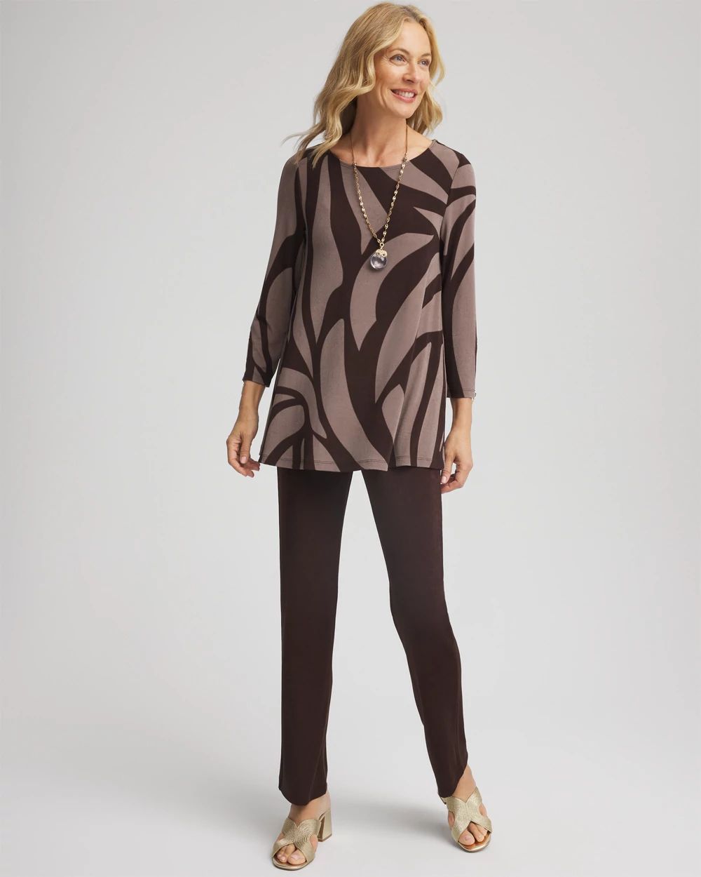 Travelers™ Animal Print Journey Top