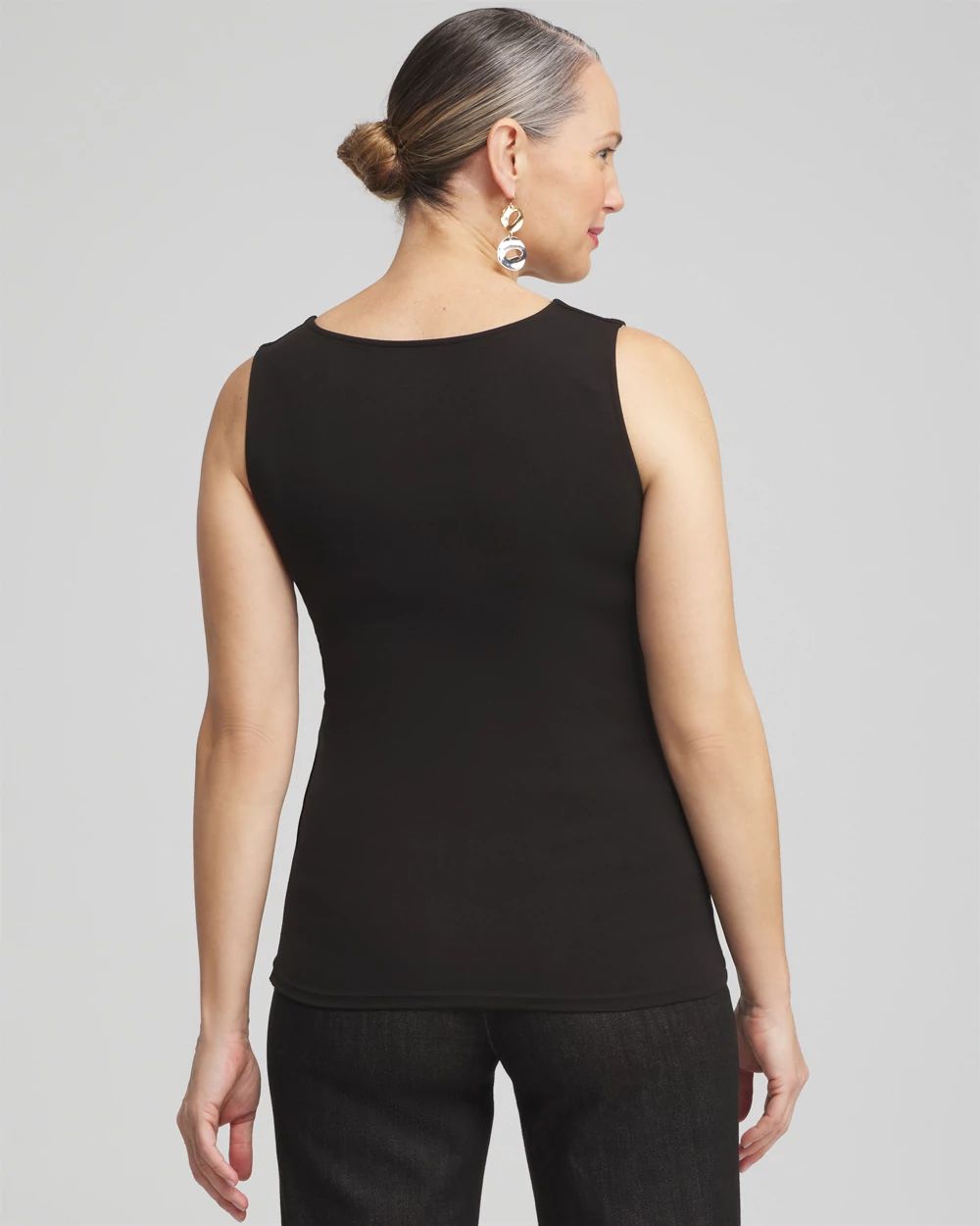 Contour Cotton&#8482 Square Neck Tank