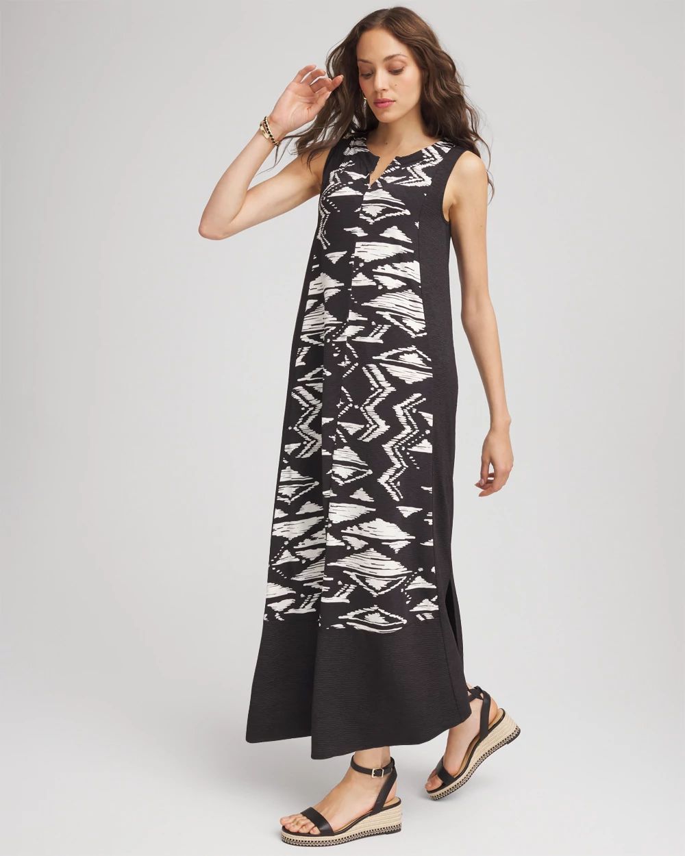 Travelers™ Crinkled Knit Dress click to view larger image.