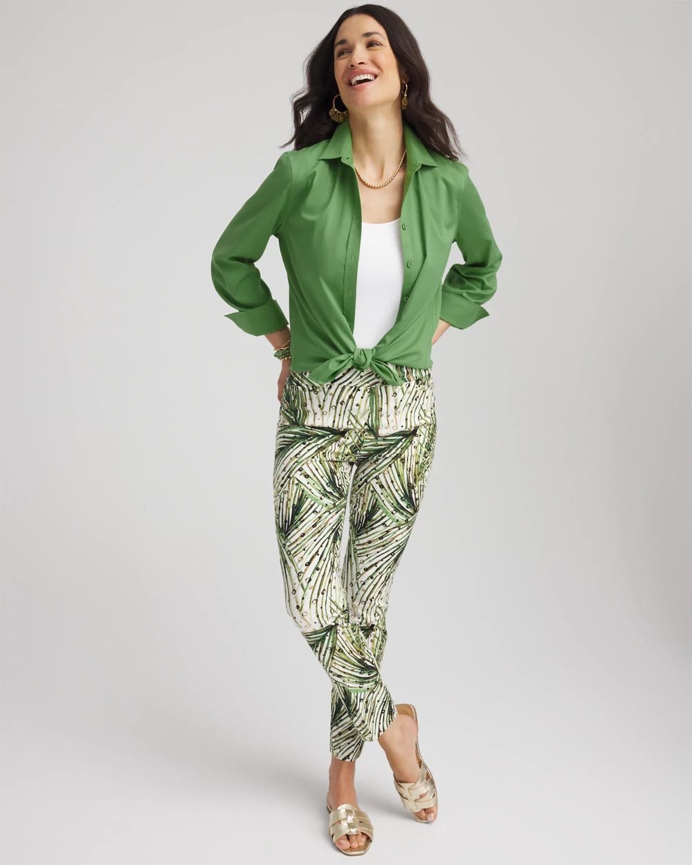 No Iron™ Stretch Shirt click to view larger image.
