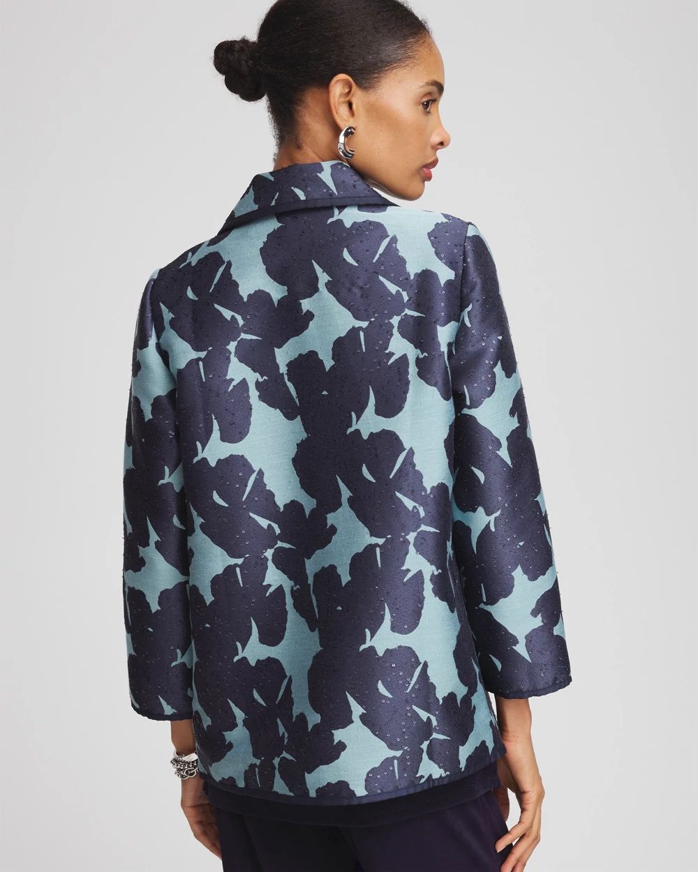 Travelers™ Collection Jacquard Jacket click to view larger image.