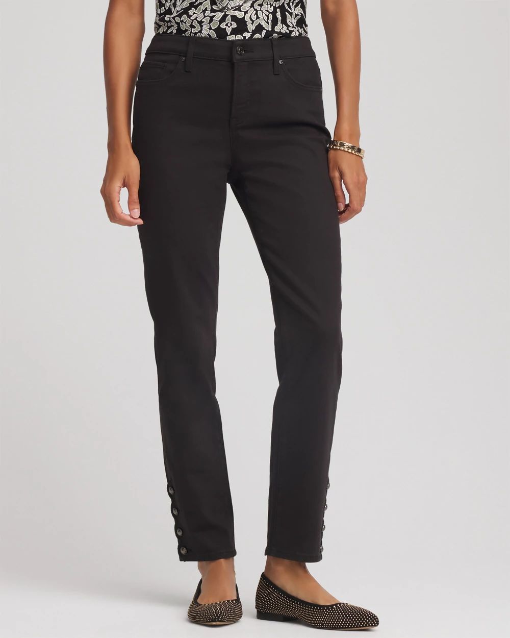 Girlfriend Slim Ankle Jeans