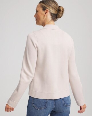 Button-Front Cardigan Jacket click to view larger image.