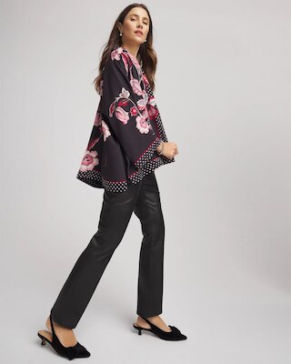 Short Floral Kimono click to view larger image.