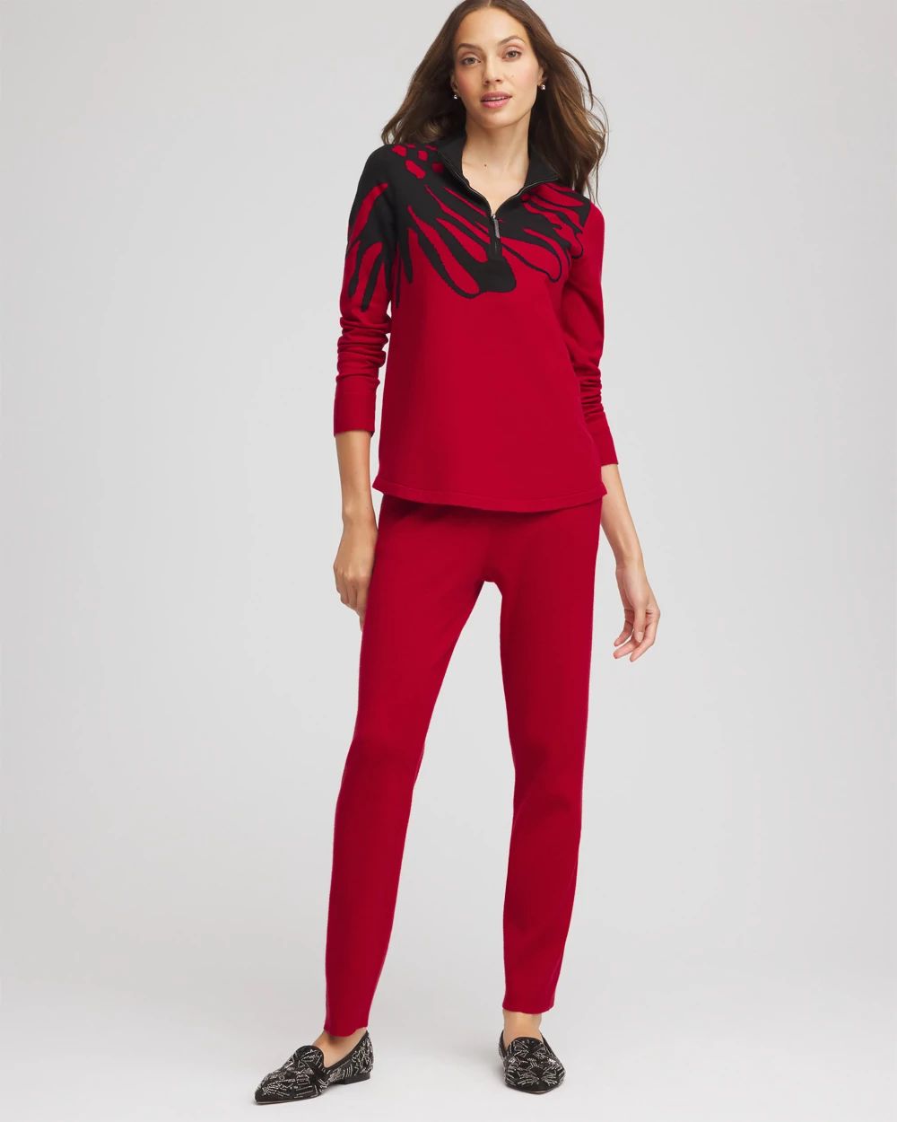 Zenergy® Luxe Printed Pullover Top click to view larger image.