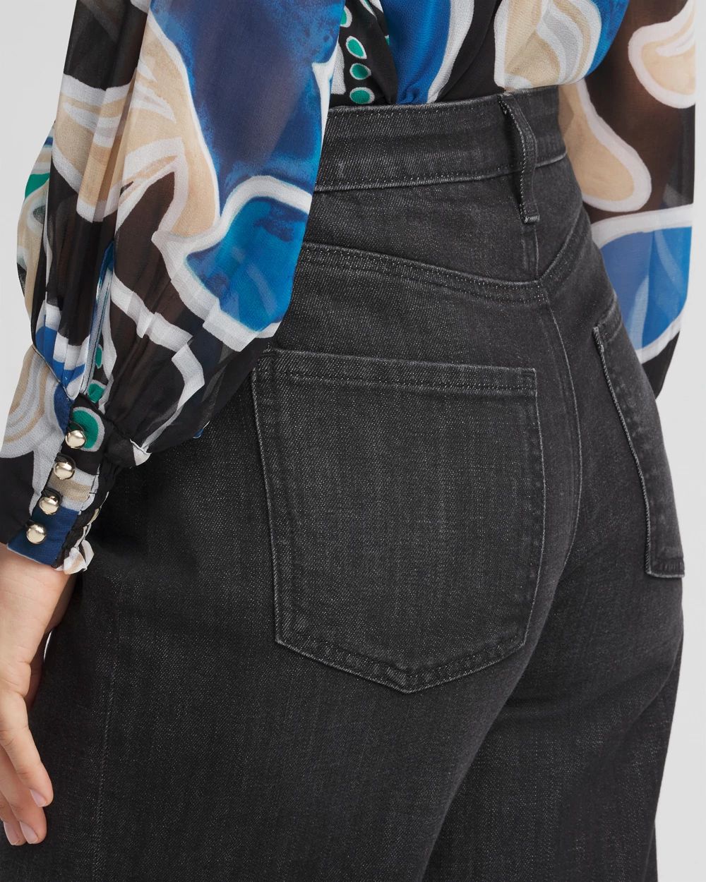 High Rise Wide Leg Jeans