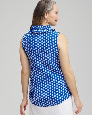 ® UPF Neema Dot Ruffle Tank click to view larger image.