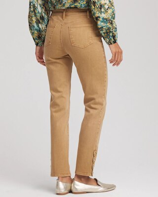 Girlfriend Slim Ankle Jeans click to view larger image.