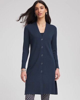 Novelty Duster Button Cardigan