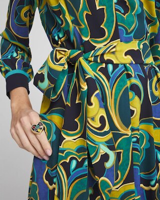 Petite Silky Twill Shirt Dress click to view larger image.