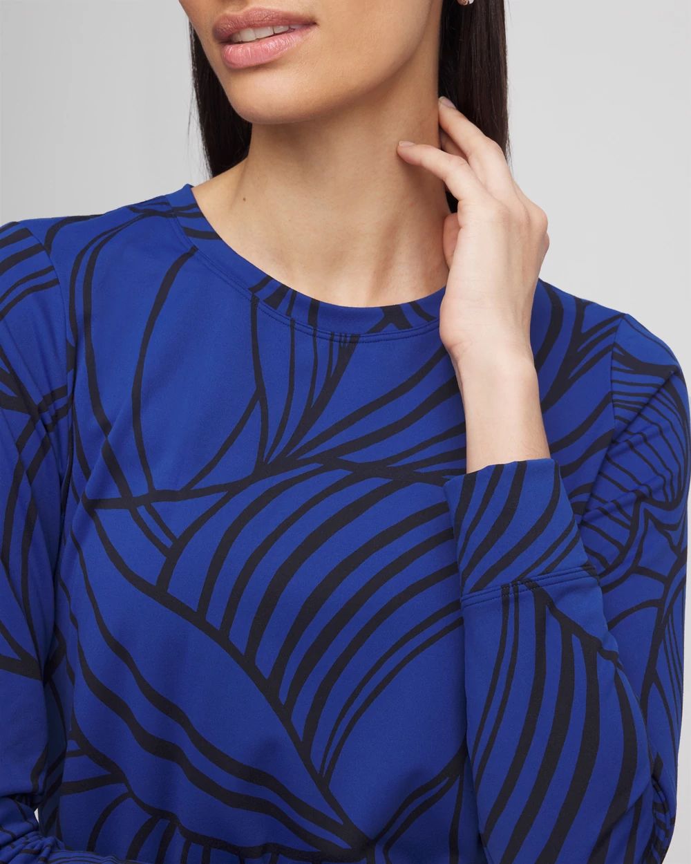 Zenergy® UPF Leaf Long Sleeve Top