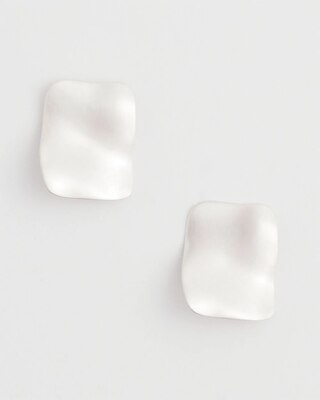 Square Oversized Stud Earrings