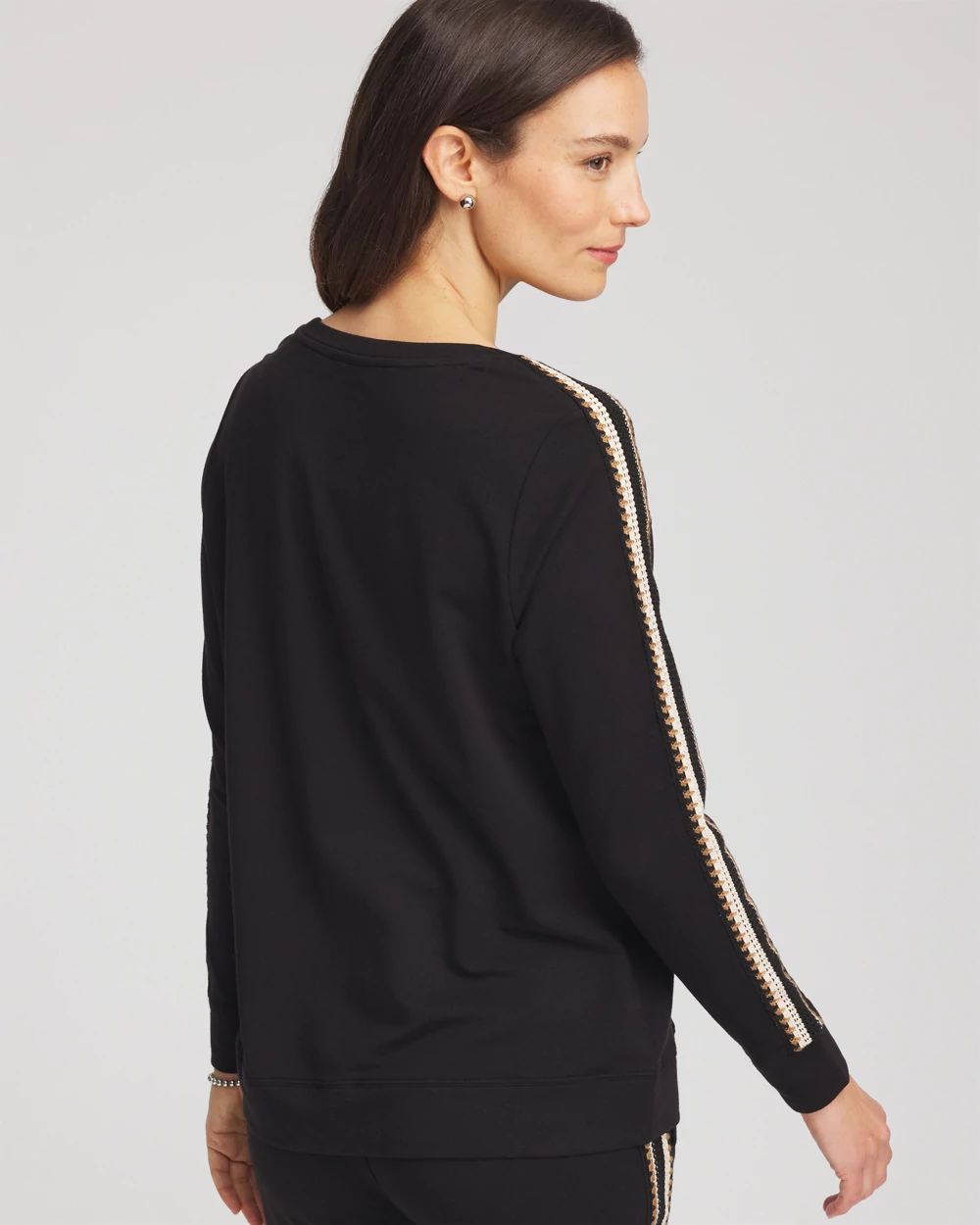 Zenergy® Lattice-Trim Pullover Top click to view larger image.