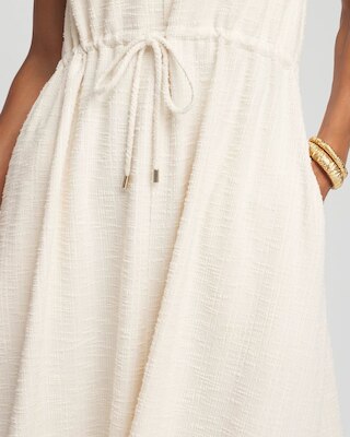 Sleeveless Tweed Maxi Dress click to view larger image.