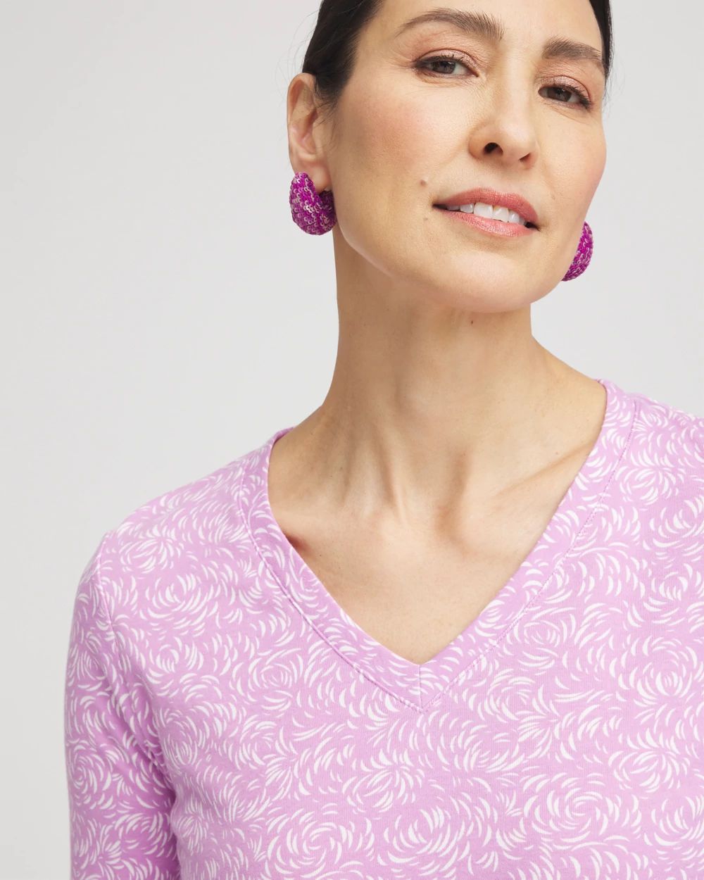 Pima 3/4 Sleeve Everyday Tee